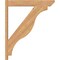 Ekena Millwork Funston Slat Smooth Outlooker, Western Red Cedar, 5 1/2"W x 30"D x 36"H OUT06X30X36FST06SWR - alternate 4